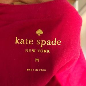 Hot pink stretch Kate spade tank